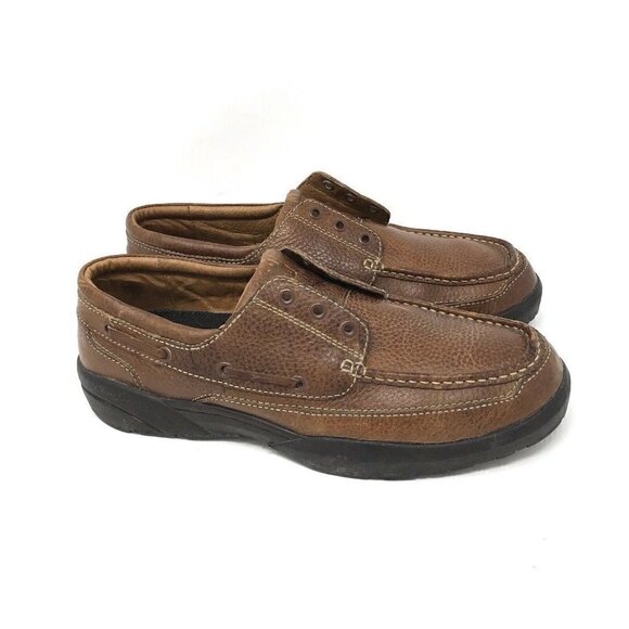 DR COMFORT Patrick Brown Leather Shoes 11.5 - Picture 1 of 8
